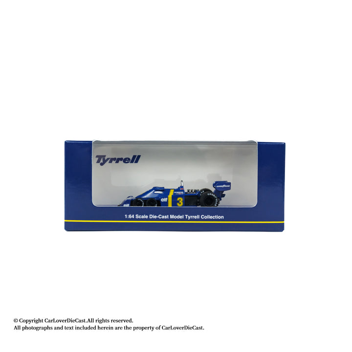 Kyosho 1:64 Tyrrell P34 1976 NO.3 / NO.4 Chinese Version K07038B1-CL / K07038B2-CL