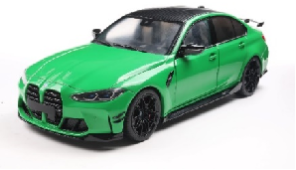 Preorder] Solido 1:18 BMW M3 (G80) PERFORMANCE PARTS SIGNAL GREEN