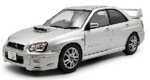 Solido 1:18 SUBARU IMPREZA WRX STI PREMIUM SILVER EFFECT 2003
