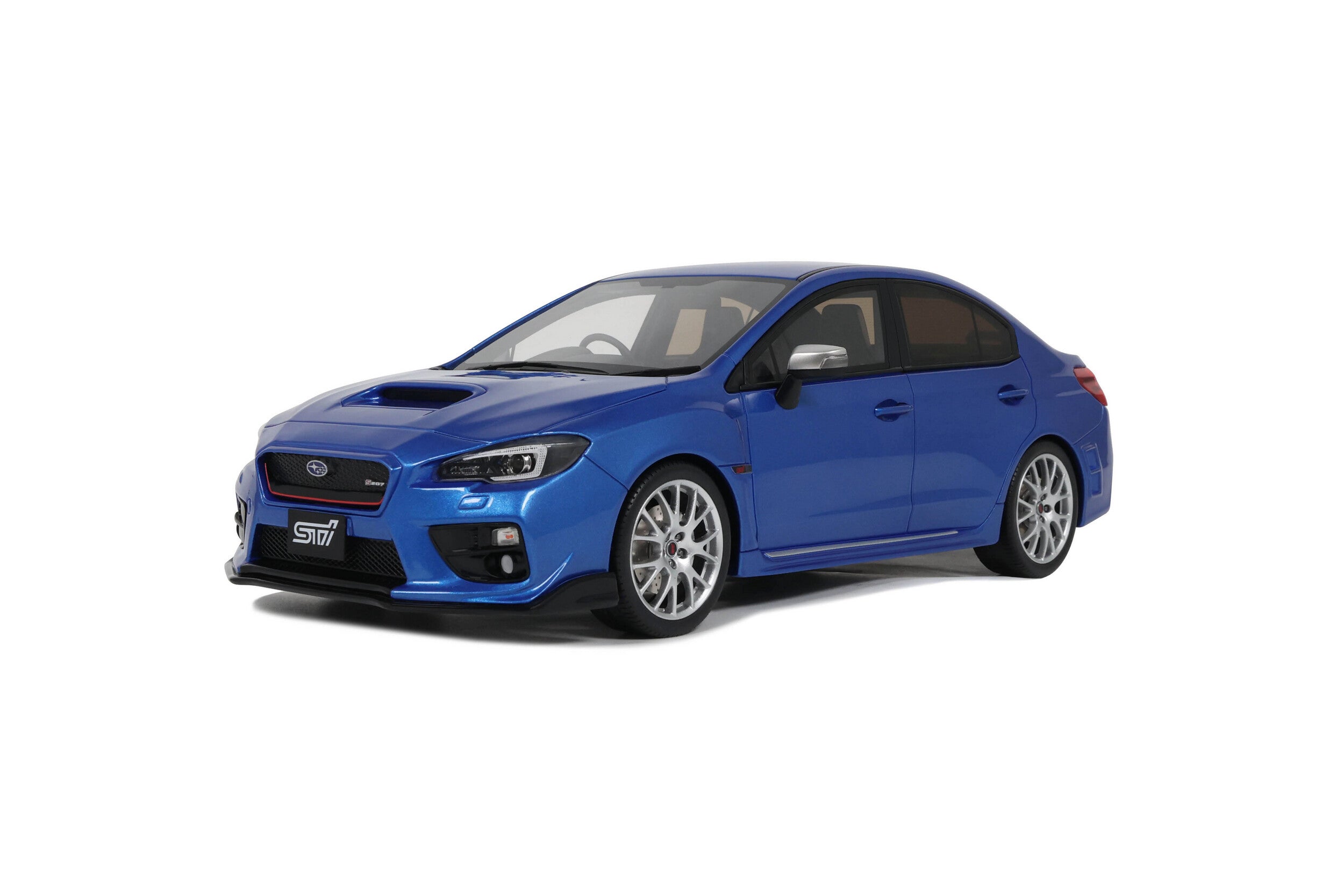 ミニカー WRX s207 1/18 1/18 Sunstar Subaru WRX STI S207 (Yellow) Diecast Car Model