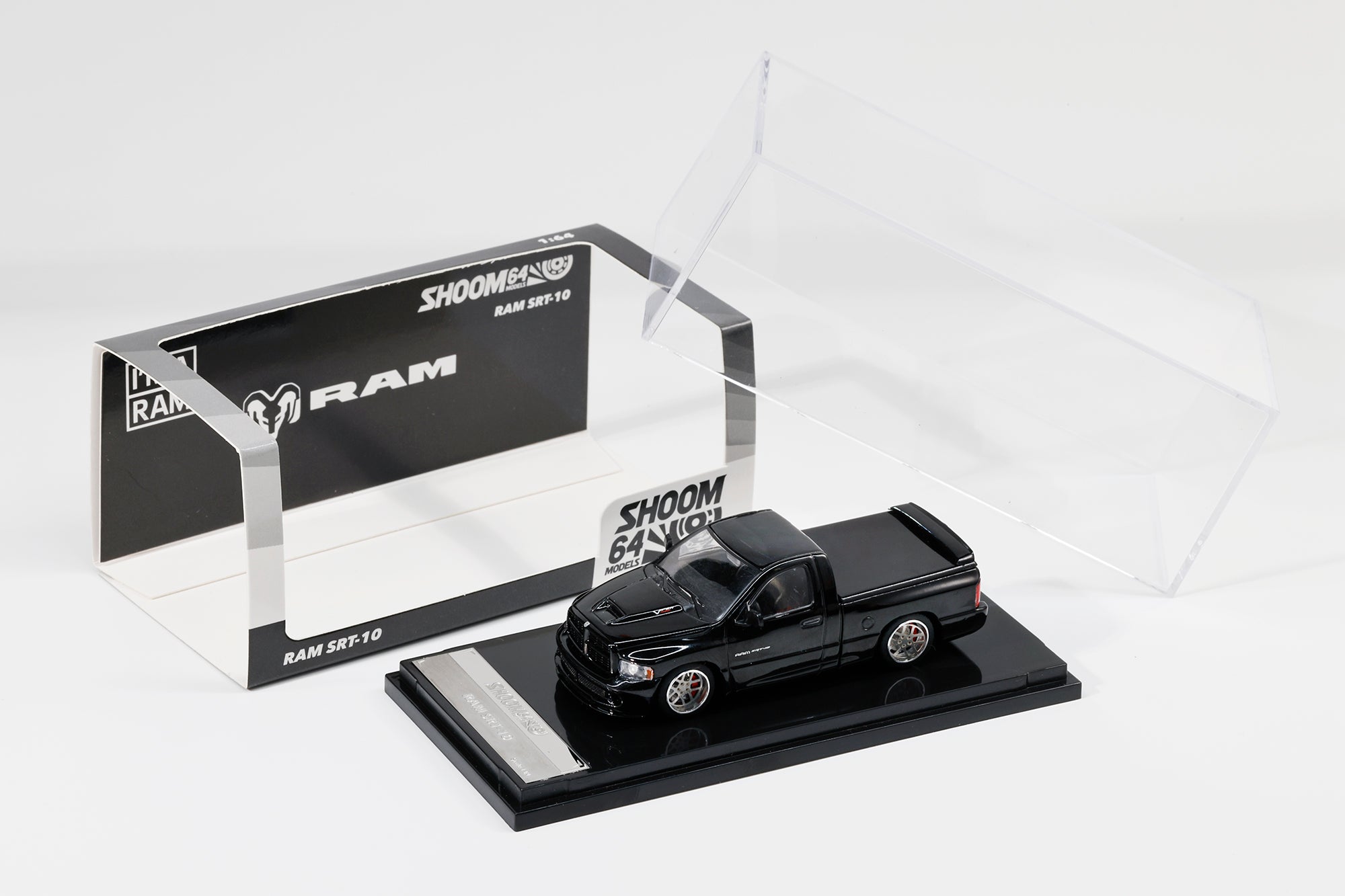GDC 2003 ダッジ・ラム SRT 10 Preorder] GCD 1:64 Shoom64 Dodge 2003 RAM SRT-10 Black (LHD) SHOOM