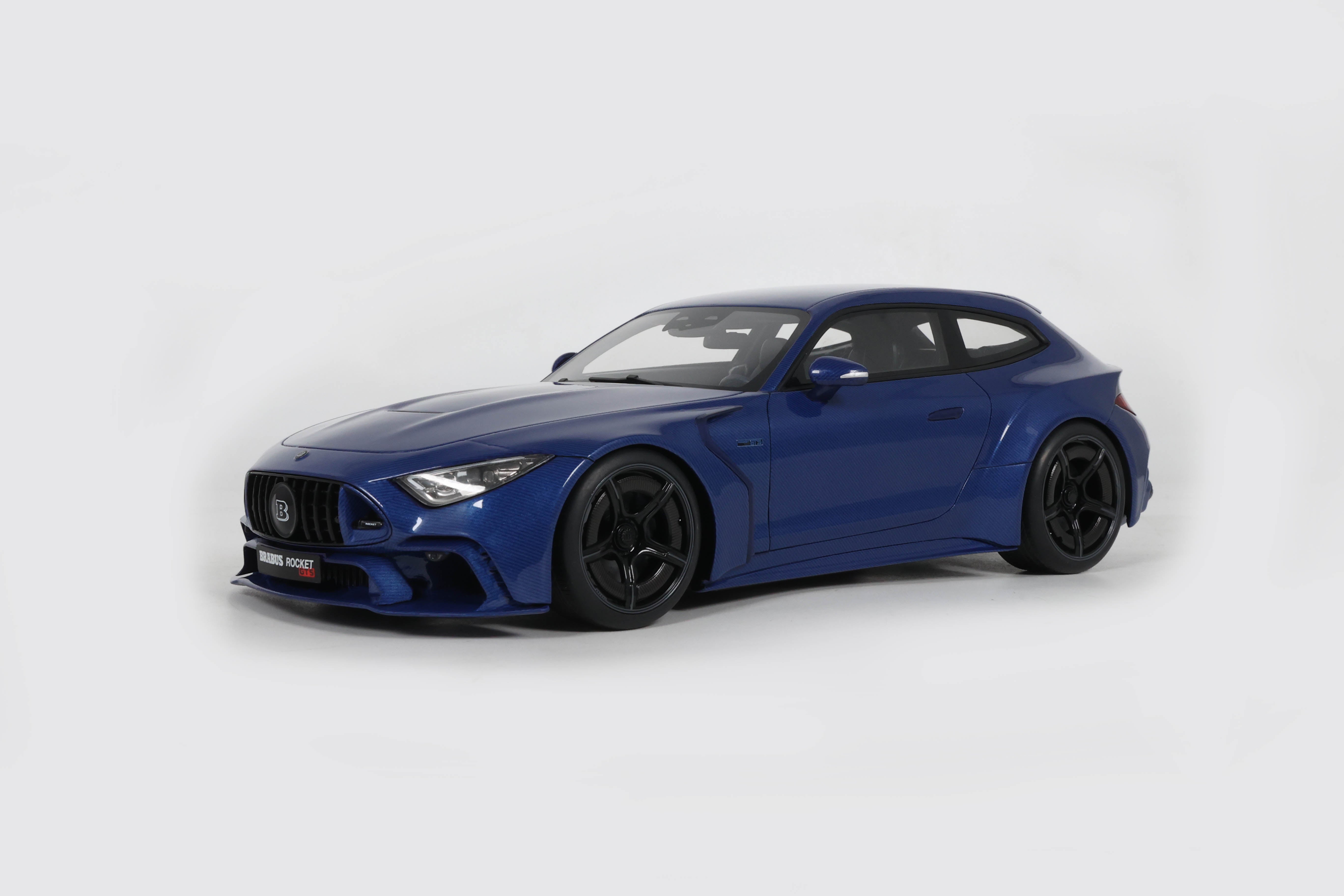 MINICHAMPS　BRABUS限定モデル 1993 ブルー Preorder] GT Spirit 1:18 BRABUS ROCKET GTS CARBON BLUE 2025 GT1009