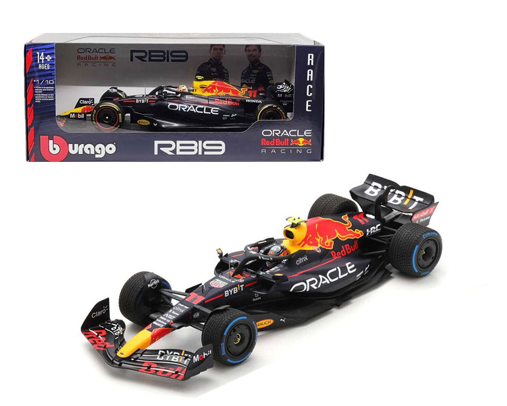 Bburago 1:18 Oracle Red Bull Racing RB19 2023 #11 Sergio Perez