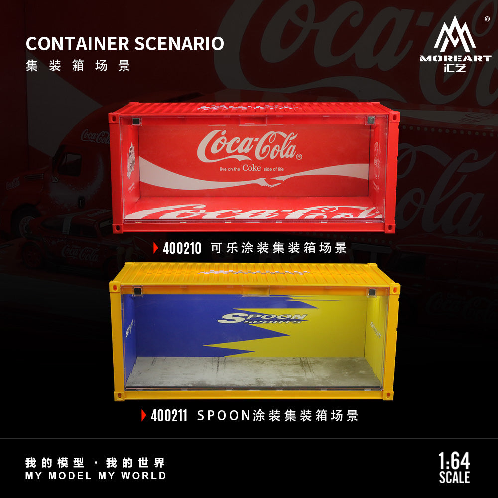 Preorder] MoreArt 1:64 Coca Cola and Spoon Container