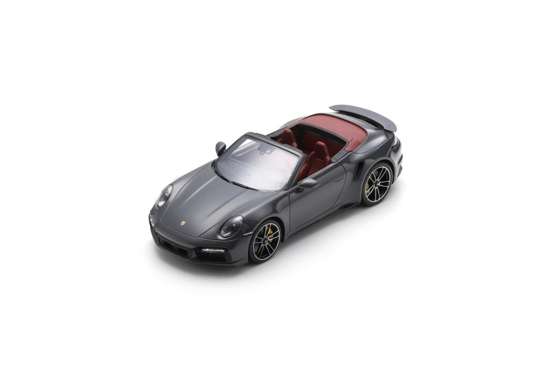 Preorder] Schuco 1:18 Porsche 992 Turbo S Cabriolet 2022 Agate
