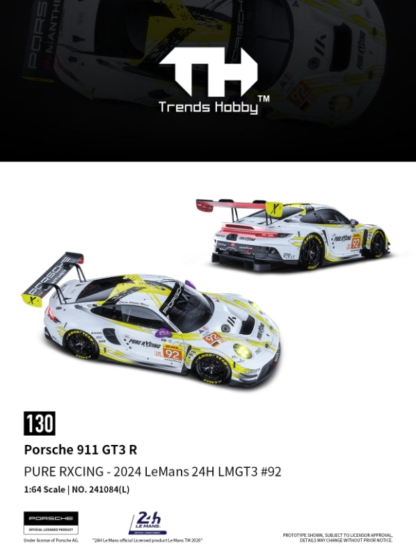 Preorder] Trends Hobby 1:64 Porsche 911 GT3 R - LeMans 24H 2024
