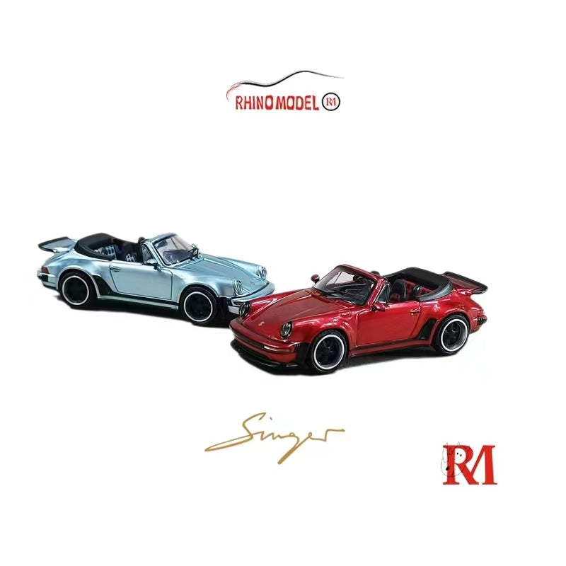 【珊瑚】・バシリオ・リベリーノ Rhino Model 1:64 Porsche Singer Turbo Study Cabriolet 930 (2