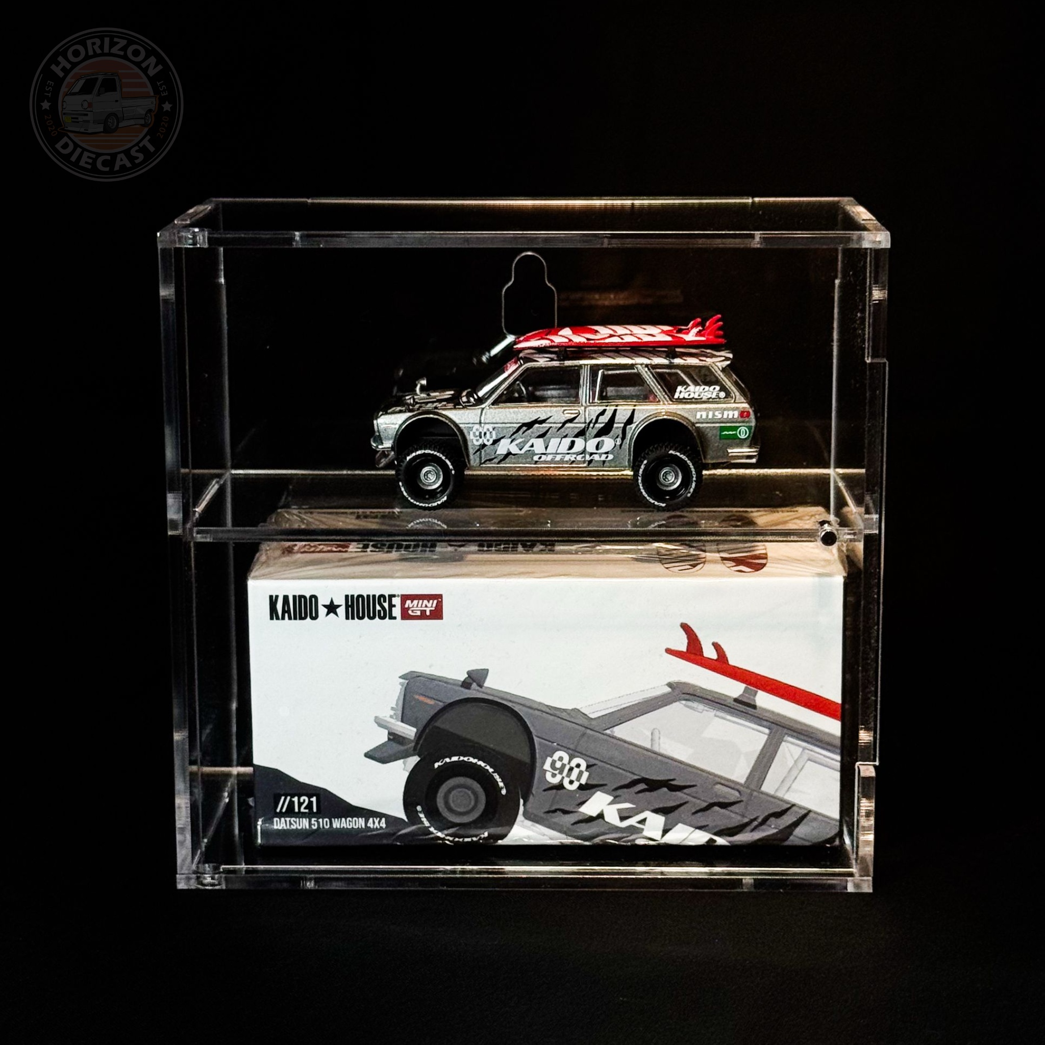 1:64 Kaido House / MiniGT Display Case Box – Horizon Diecast