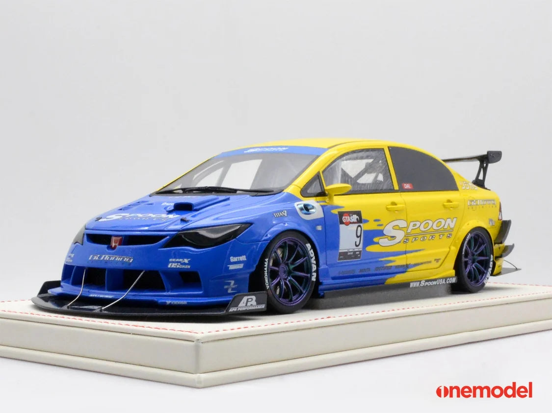 One Model 1:18 Honda Civic Type-R FD2 Spoon Sports OM-10012