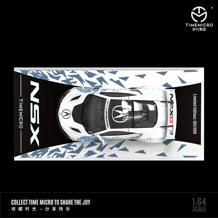Time Micro 1:64 Honda NSX Racing Livery (4 Versions) TM641622/TM641623