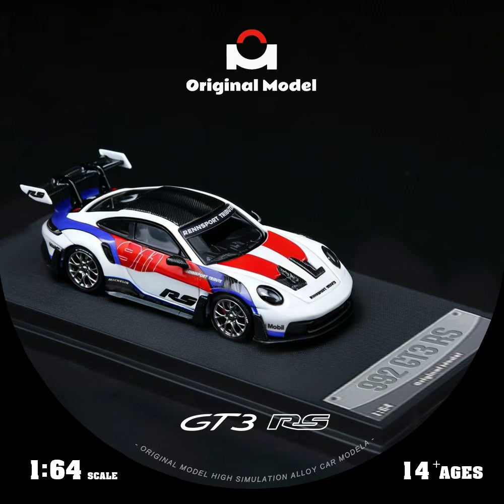 Preorder] Original Model 1:64 Porsche 992 GT3 RS OM644649
