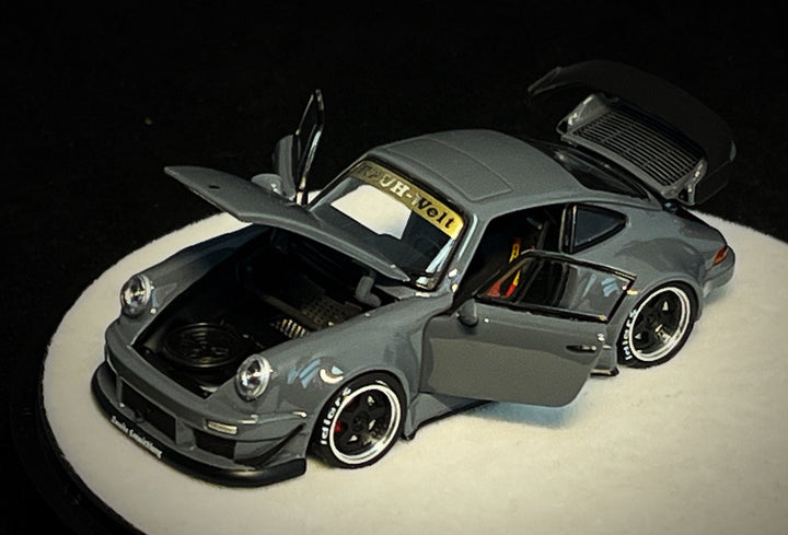 PGM 1:64 Porsche RWB 930 Cement Grey (2 Versions)