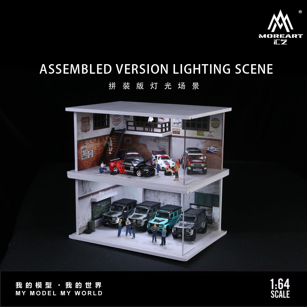 MoreArt 1:64 Assembled Version Lighting Scene MO916001/MO916002