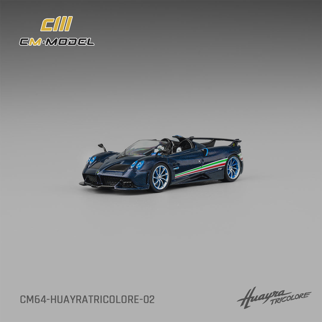 Preorder] CM Model 1:64 Pagani Tricolore CM64-HUAYRATRICOLORE-02