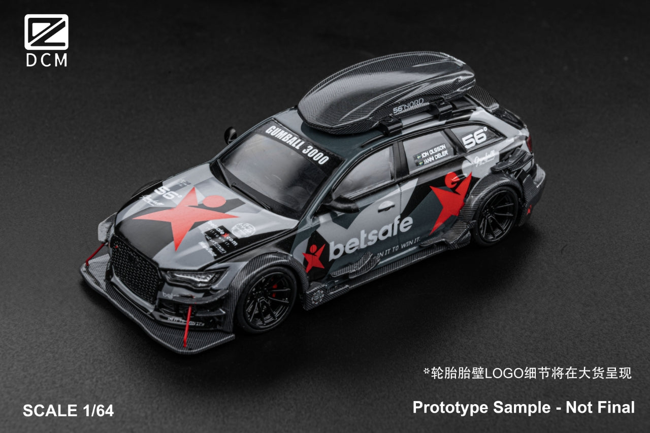 Preorder] DCM 1:64 Audi RS6 C7 DTM Betsafe Gumball 3000 - Betsafe Liv –  Horizon Diecast, image size:1280x853