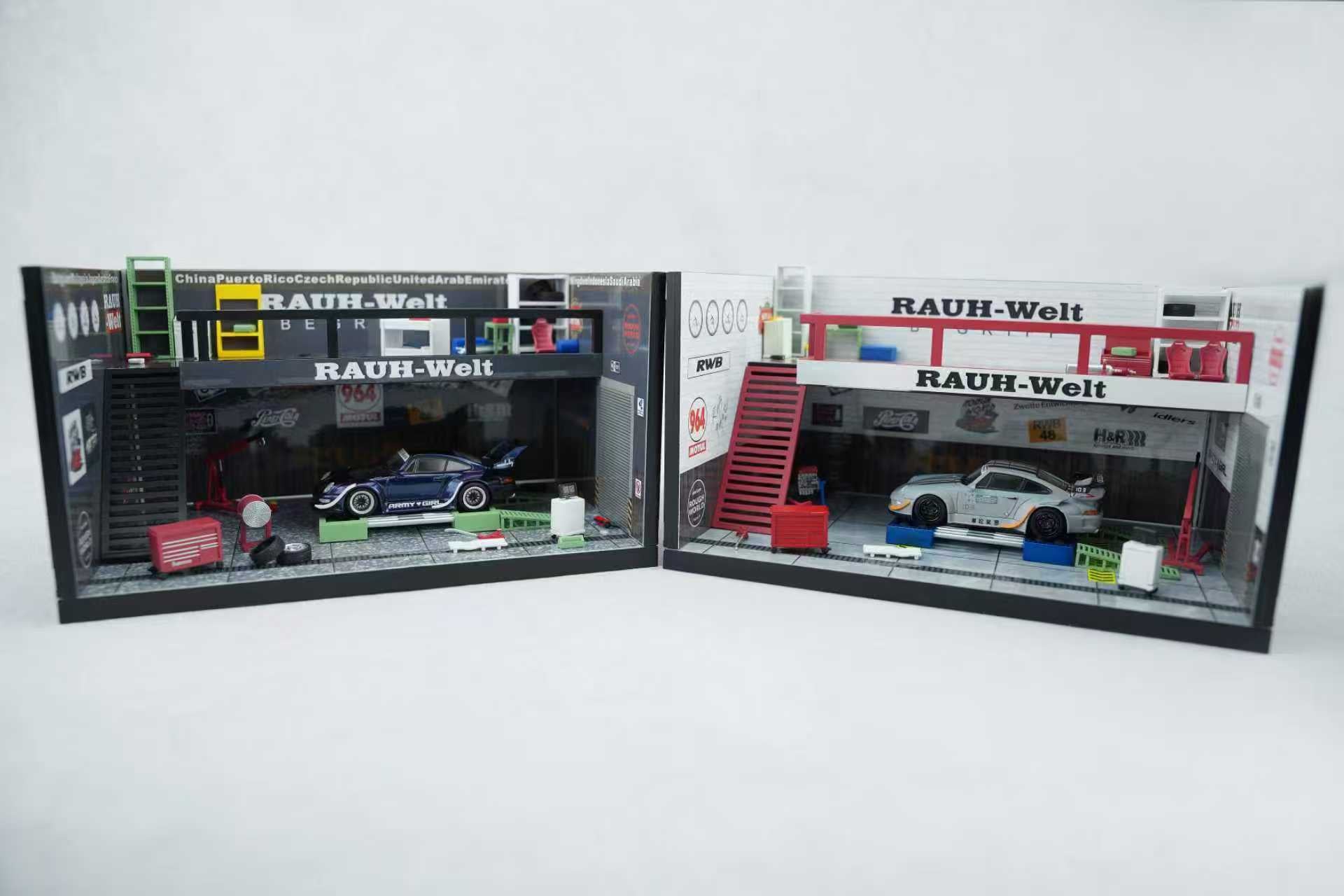 Preorder] Motorhelix 1:64 Auto repair shop scene (3 Versions