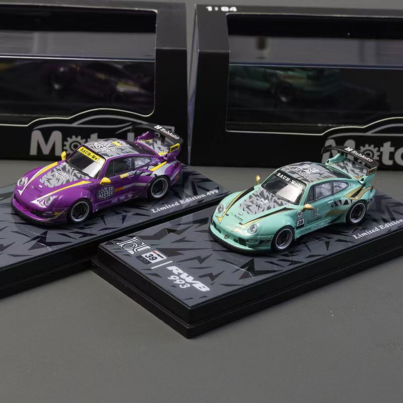 Preorder] Motokit 1:64 Porsche RWB 993 (2 Colours) – Horizon Diecast