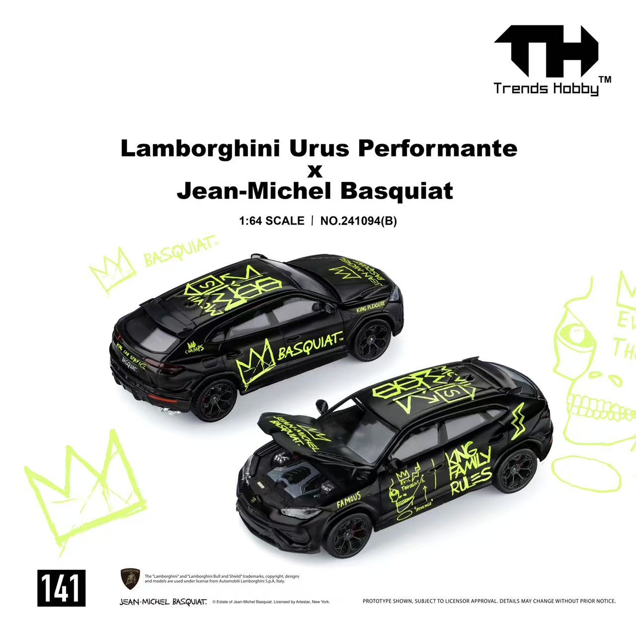 Preorder] Trends Hobby 1:64 Lamborghini Urus Performante x Jean