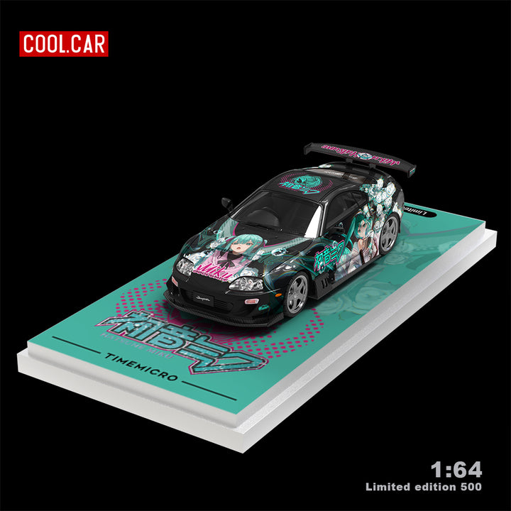 Cool Car 1:64 Toyota Supra Hatsune Miku livery (2 Version)