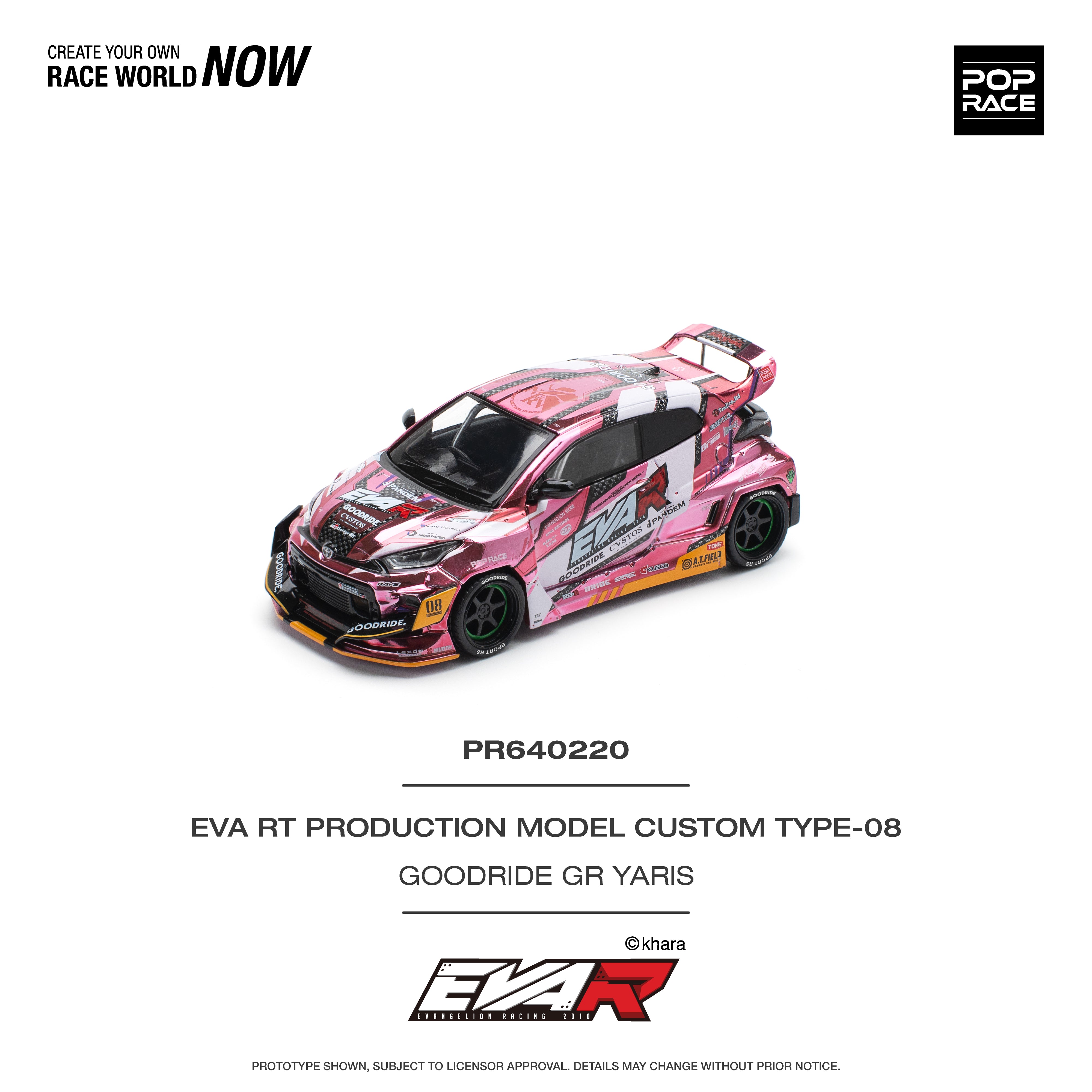POPRACE 1:64 EVA RT PRODUCTION MODEL CUSTOM TYPE-08 GOODRIDE GR