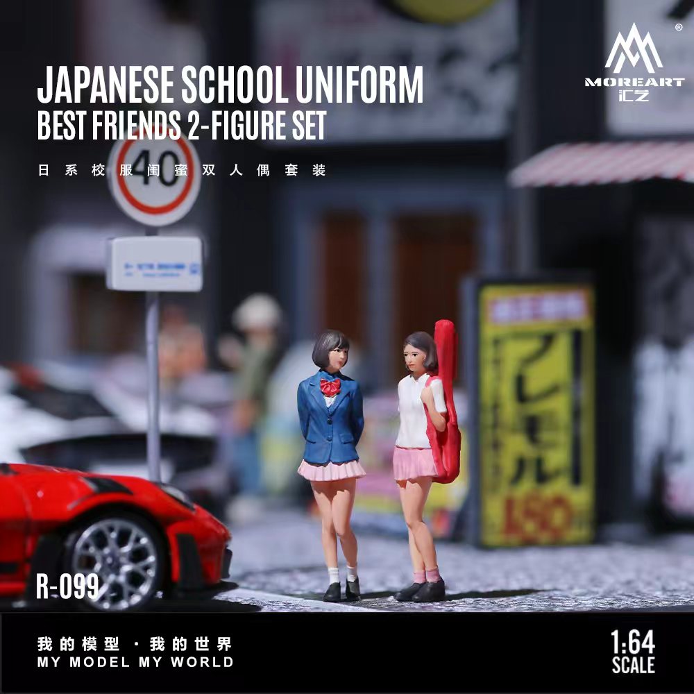 1/64 フィギュア ２点セット　モデル女子　模型　ジオラマ　MR0139 1/64 フィギュア 2点セット モデル女子 模型 ジオラマ MR0139 1/64