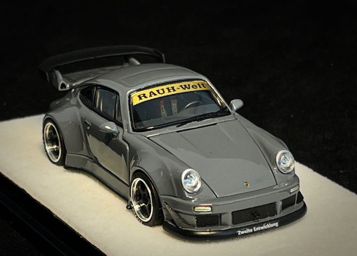 PGM 1:64 Porsche RWB 930 Cement Grey (2 Versions)