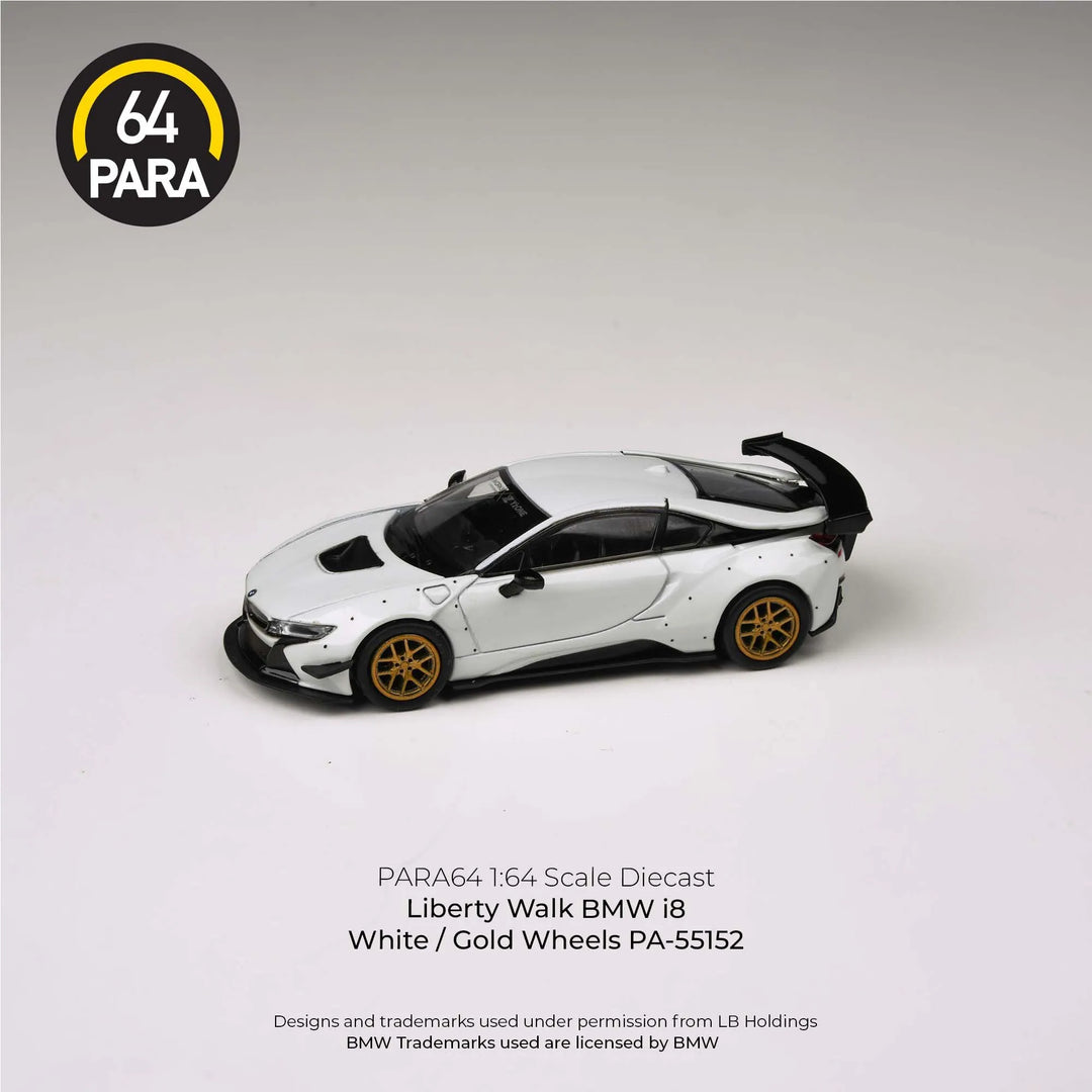 Para64 1:64 Liberty Walk BMW i8 – White