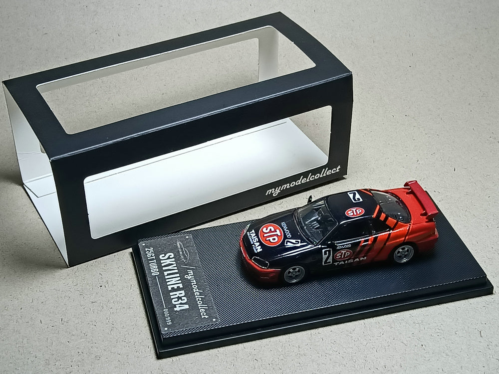 Preorder] Model Collect 1:64 Nissan Skyline R34 25GT Turbo STP