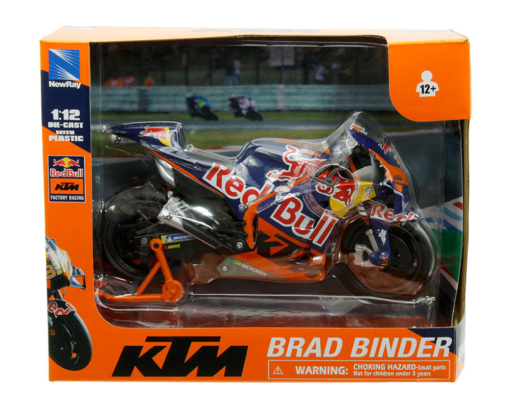 New Ray 1:12 KTM Factory Racing Red Bull #33 Brad Binder – Motorcycles
