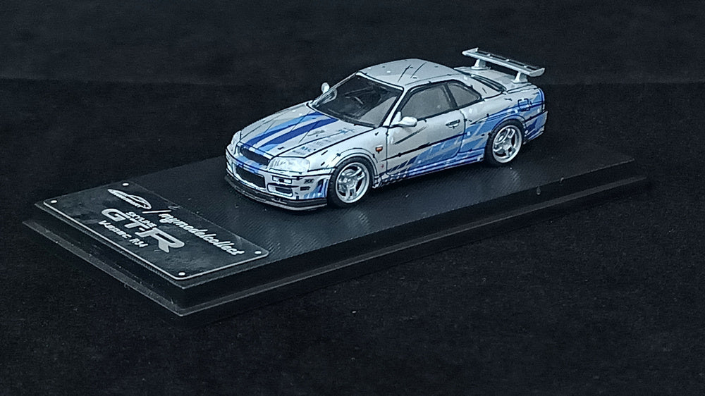 Model Collect 1:64 Nissan Skyline R34 V-Spec (2 Versions