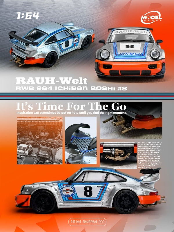 Model Model 1:64 Porsche RWB 964 Ichiban Boshi (2 Versions