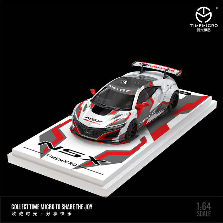 Time Micro 1:64 Honda NSX Racing Livery (4 Versions) TM641622/TM641623