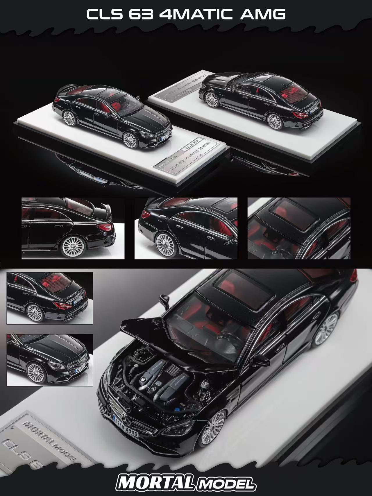 Preorder] Mortal 1:64 Mercedes Benz CLS64 4MATIC AMG (2 Colours