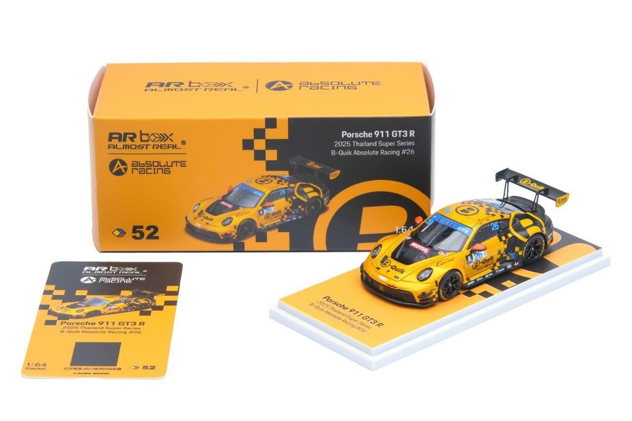 Preorder] AR Box 1:64 Porsche 911 GT3 R 2025 Thailand Super Series
