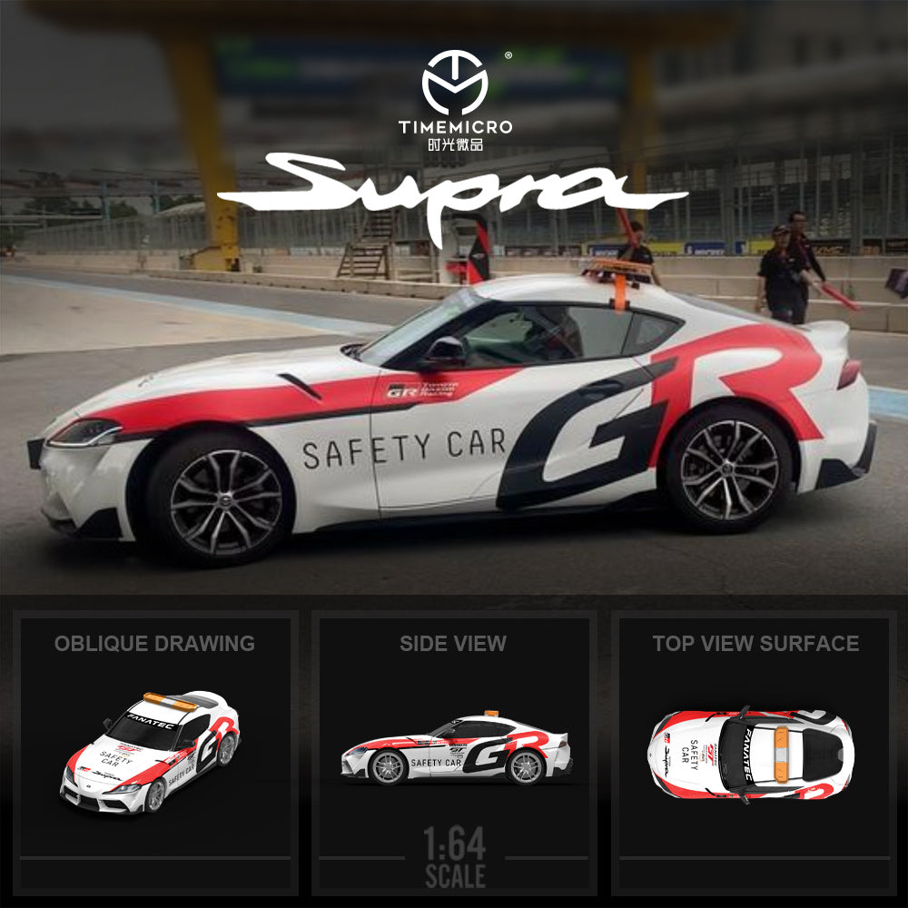 TimeMicro 1:64 Toyota Supra A90 Racing Car Red (2 Variants