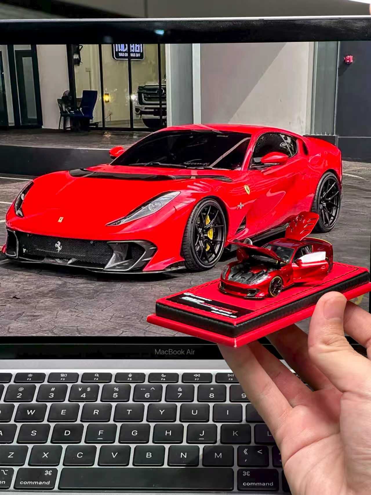 Preorder] GlamCraft 1:64 Ferrari 812C Metallic Red – Horizon Diecast