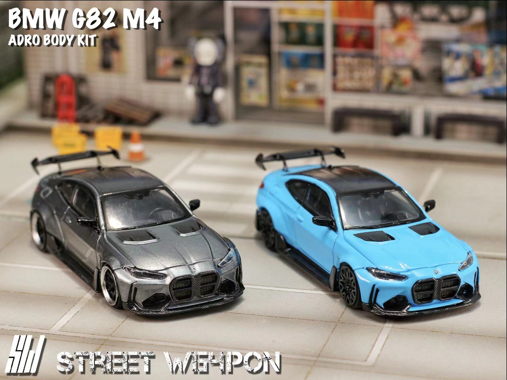 Preorder Street Weapon 1 64 BMW G82 M4 ADRO BODY KIT Widebody 2 Colours