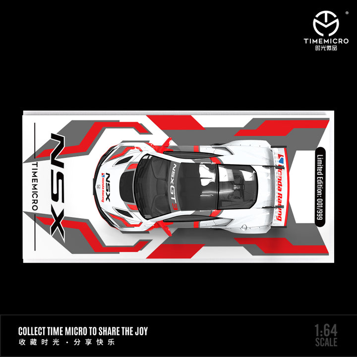 Time Micro 1:64 Honda NSX Racing Livery (4 Versions) TM641622/TM641623