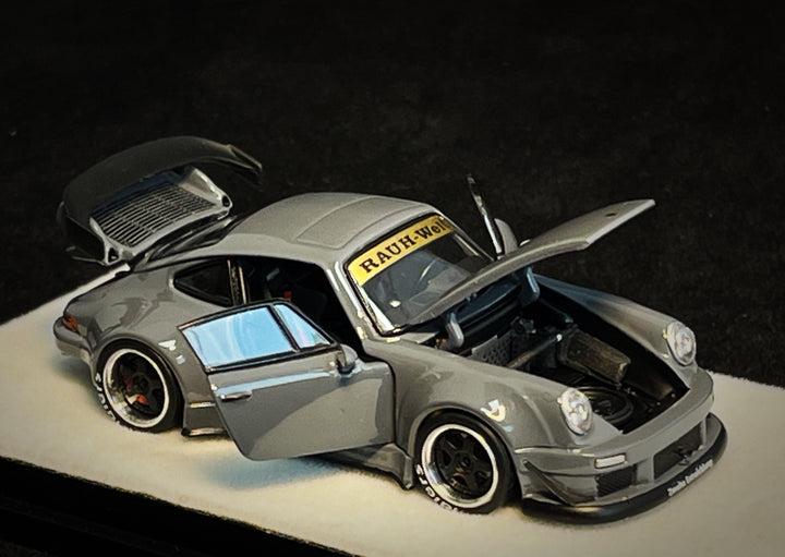 PGM 1:64 Porsche RWB 930 Cement Grey (2 Versions)