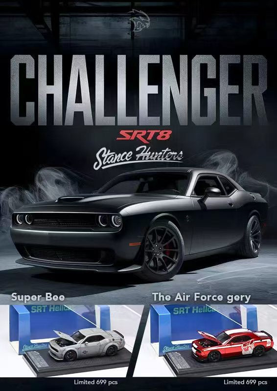 Preorder] Stance Hunters 1:64 Dodge Challenger Hellcat SRT8