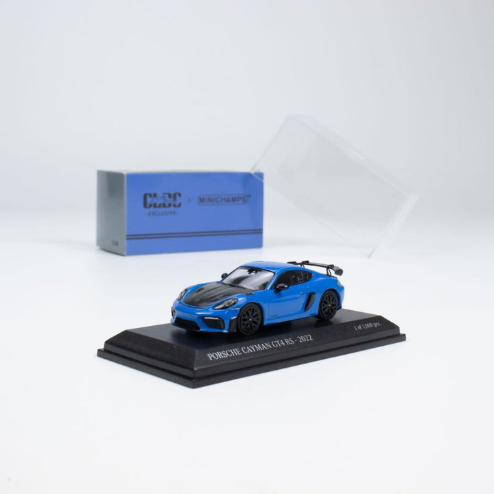 Minichamps 1:64 Porsche Cayman GT4RS 2022 Blue 643062008