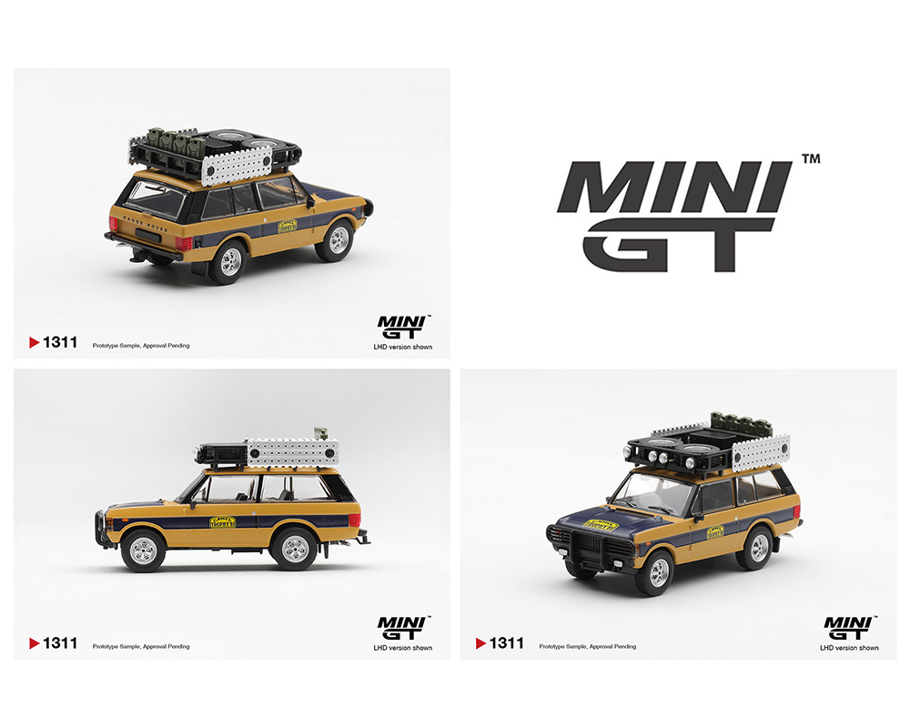 Preorder] MINI GT 1:64 Range Rover 1981 Camel Trophy Sumatra N