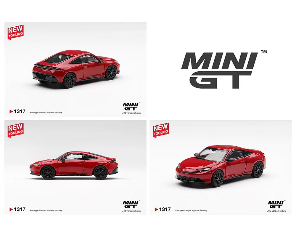 Preorder] MINI GT 1:64 Honda Prelude Rallye Red MGT01317-BL