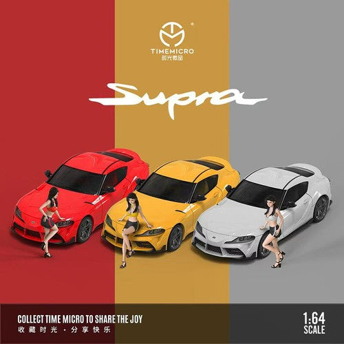 TimeMicro 1:64 Toyota Supra A90 (6 Variants) – Horizon Diecast