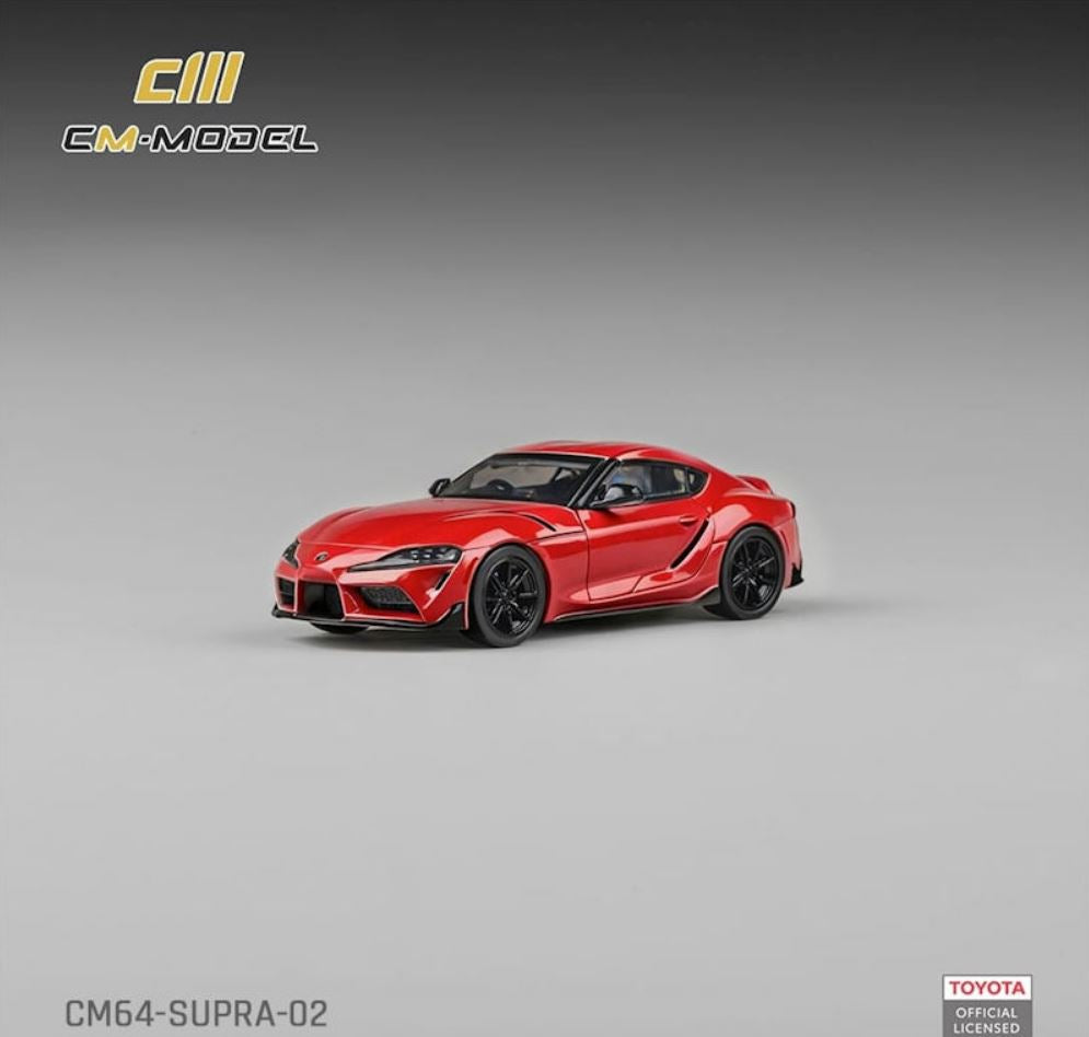 Preorder] CM Model 1:64 Toyota GR Supra Renaissance Red 2.0 CM64