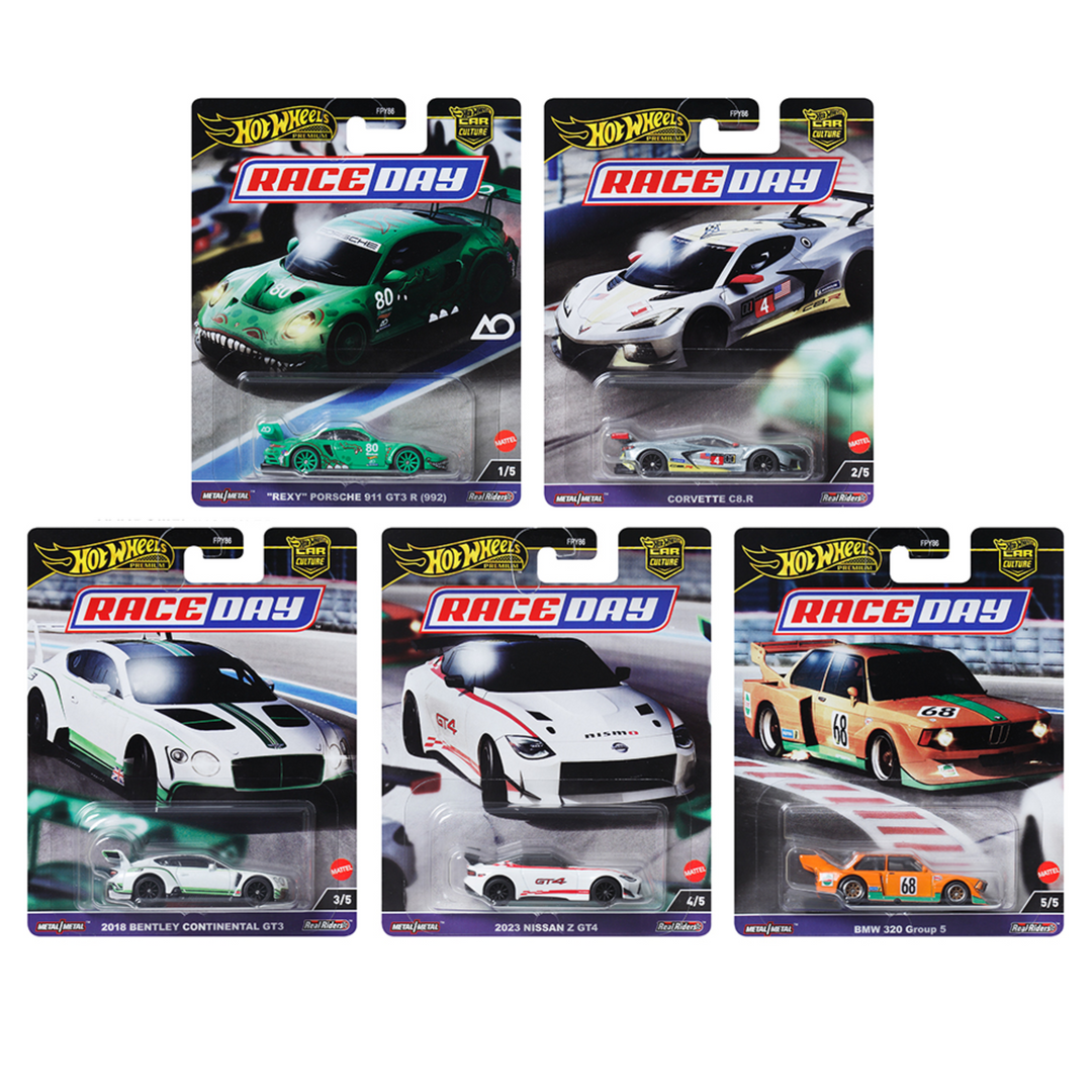 Hot Wheels 1:64 Car Culture 2024 D Case “Race Day”
