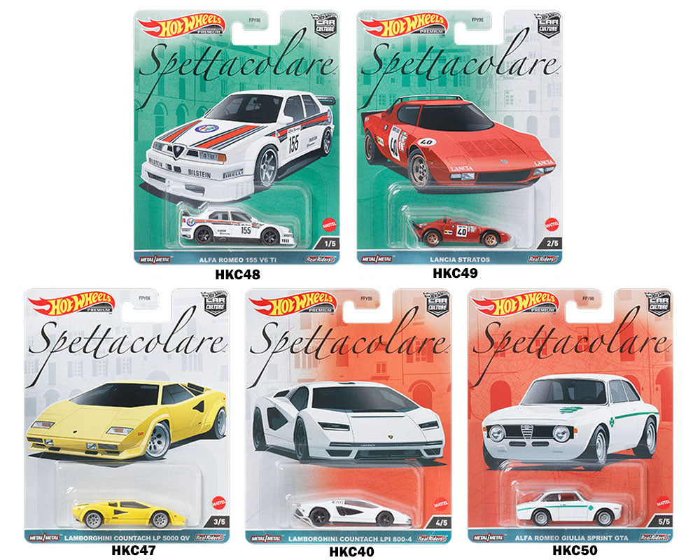Hot Wheels 1:64 Car Culture 2023 B Case Spettacolare Assortment