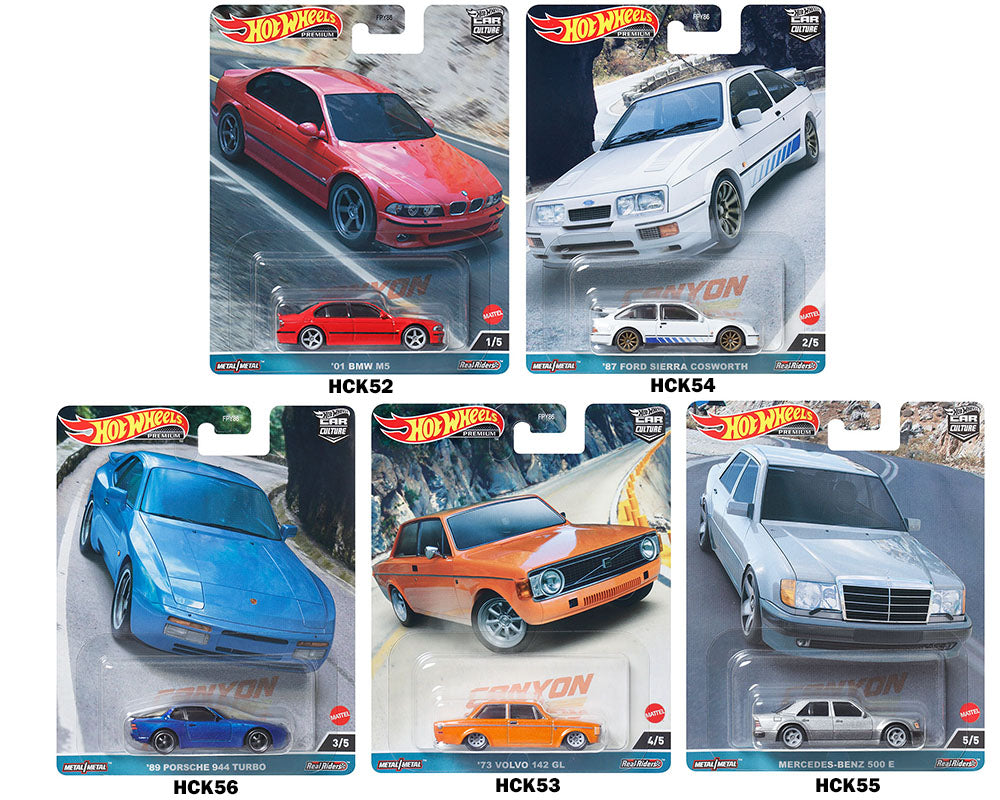 Hot Wheels 1:64 Car Culture 2023 C Case Canyon Assortment
