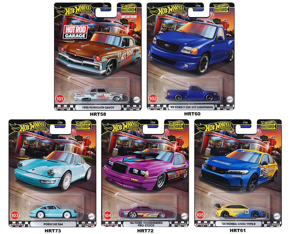 Hot Wheels 1:64 Boulevard 2024 W Assortment