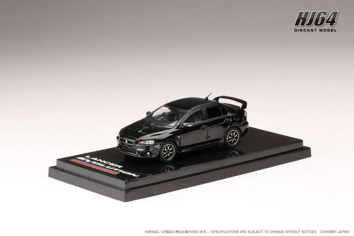 Hobby Japan 1:64 MITSUBISHI LANCER EVOLUTION Ⅹ FINAL EDITION WITH ENGINE DISPLAY MODEL (5 Colors) HJ642053